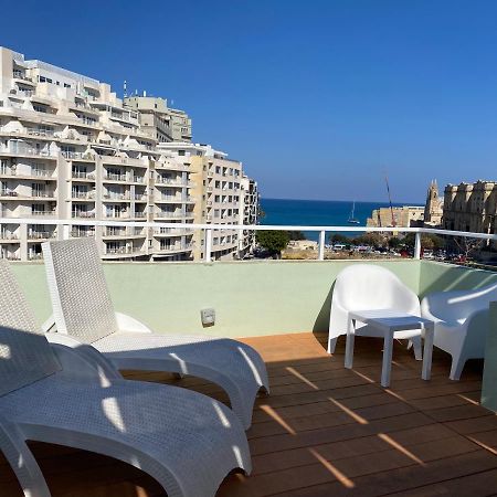 Balluta Bay Beach House With Seaviews Sliema Exteriör bild