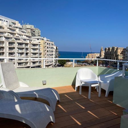 Balluta Bay Beach House With Seaviews Sliema Exteriör bild