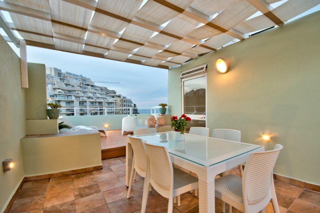 Balluta Bay Beach House With Seaviews Sliema Exteriör bild