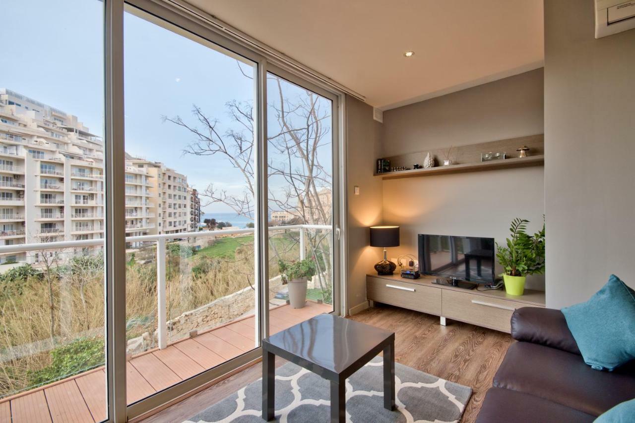 Balluta Bay Beach House With Seaviews Sliema Exteriör bild